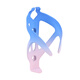 40,000 kilometers bicycle water bottle cradle gradient color mountain road bike water bottle water cup holder cycling equipment blue pink
