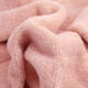 Jieyu 2 pieces pure cotton face towel household soft absorbent cotton bath towel skin large face towel pure cotton face towel (pink + blue
