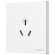 International Electrician switch socket panel inclined 6-hole six-hole socket three-three 86 type misaligned double three-hole 3-hole two-position three-pole power supply white 16A three-hole [Special for air conditioning water heater]