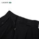 Lacoste French Crocodile Damen -Elastizitätshose Taille Tägliches lässiges Freizeit vielseitiger Bermuda Shorts FF3880 031/Black 38 165