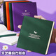 Simple square notebook notebook, high-value ins style horizontal line postgraduate entrance examination notepad manual manual for female college students, special excerpt reading diary creative custom square 12004/small peach powder