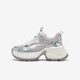 
Best 24 summer fashion trend dad shoes thick sole women's casual shoes A6193BM4 silver/pink 38