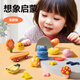 
Deli 24 color clay plasticine ultra-light clay toy handmade DIY boxed clay set hand-held storage boxed children's birthday gift YC248-24