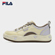 Fila Shoes Official Women's Cookies EC Retro Canvas Zapatos 2025 Summer Nuevos zapatos de galleta zapatos casuales crema espesa amarillo/lanxu púrpura-do 40