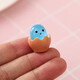 Cute broken-shell chicks luminous small ornaments diy home ledger children's ornaments wholesale cartoon resin accessories luminous broken-shell chicks mixed 10 pieces recommended