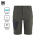 Mille millet nouveau shorts à séchage rapide pour hommes en plein air alpinisme de randonnée de camping stretch à cinq points pantalon miv10110 n9904-léger gris-brun m