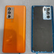 ISuitable for QOONeo5s disassembly original glass back cover Neo5s mobile phone back shell rear screen battery cover shell iQOONeo5s original back cover with frame lens orange