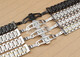 Adecuado para Casio Strap MTP13811370E301LTP1391 Correa de acero de acero de acero para hombres y mujeres Color de acero de acero 20 mm de 20 mm