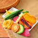 Hanning Dried Fruit and Vegetable Scraps Comprehensive Fruit and Vegetable Crisps Mixed Dehydrated Vegetables Dried Fruits Ready-to-Eat Okra Assorted Snacks 23 Types-30 Types Fruit and Vegetable Crisps 2Jin Jin is equal to 0.5kg