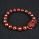 Ancient natural Pixiu bracelet Guilin chicken blood jade Pixiu chicken blood stone bracelet for men and women with certificate
