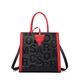 Bag de lujo Bag Women's Bag Bag 2025 Nuevo moderno y moderno de gran capacidad Caminador de un solo hombro Mochebuena marrón con negro (caja de regalo exquisita)