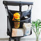 
Little tiger baby stroller storage bag storage bag baby walking artifact headrest storage net bag t18 accessories rain cover