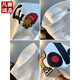 Vancl Eslite grande taille 200 Jin [Jin est égal à 0,5 kg] T-shirt à manches courtes à manche court pour hommes 2025 T-shirt en coton imprimé de style Hong Kong Plus Fat Plus Men JSW9926 blanc M recommandé 90-108 Jin [Jin est égal à 0,5 kg]