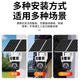 Sound Vision Security 16 millions de caméras solaires sans électricité et réseau Monitor extérieur à 360 degrés Plugor de couleur panoramique 4G Vision nocturne à haute définition extérieure sans définition à mort et suivi à distance de téléphone mobile [Version 4G à double panel à deux écrans] Aucune alimentation électrique ou réseau à large bande