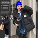 Xiangyi Lovers Down Cotton Jacket Women 2026 New Winter Short Cotton Jacket Thickened Cotton Jacket Small Loose Bread Jacket Pink Warm and Breathable One Piece for Winter M Size Recommended 105-125 Jin Jin is equal to 0.5 kg
