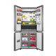 Casarte/Casarte BCD-551WLCTDM4GDU1 Refrigerador cruzado de puertas cero de grado cero de grado celular de nivel celular, un compresor de 1 año de 1 año de altura 1920 Ancho 830 Profundidad 677