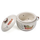 Raft core overflow soup stew cup Fujian Nan Fujian Nan overflow soup stew cup water-proof stew household ceramic stew pot inner tank with lid for cooking A large frosted model No. 3 1700ml (can be placed in a pressure cooker)