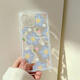 Zitai Applicable to Apple 15 mobile phone case iPhone 15 protective case painted and creative anti-fall shell [flower series - blueberry flower]