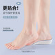 IQGD2双装增高鞋垫男女通用减震隐形内增高6060 【黑色】2.5CM