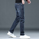 Aemape American Apple High-End Jeans Herren Sommer dünne schlanke, gerade Herren elastische High-End-Waschhosen Männer 1048 Schwarz Größe 29 Taillenumfang 2 Fuß 2 für 100-110jin [Jin entspricht 0,5 kg]