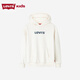 Levi's Levi's children's clothing boys' hooded sweatshirt winter new children's fleece top candy white 150/72