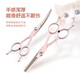 Nops pet scissors grooming dog hair shearing tool set professional hair trimming shears dog hair curved scissors Teddy hair cutting tool 7.0 curved scissors