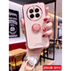 
Ruisipai is suitable for real me gt5pro mobile phone case realme GT5por protection silicone case RMX3888 lens full-package anti-fall soft shell oppog [Elegant white] with clock stand + full screen film + lanyard realme GT5 Pro