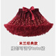 Xin Yueqing girls tutu skirt French tutu skirt suit children girls small and medium-sized children's skirt convex rabbit tutu skirt bean paste powder 125 M 5-7 years old