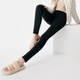 GOELIA black petite pants worn outside fleece knit slimming tight elastic bottoming yoga pants magic pants 1ADC1I010 00B black XS