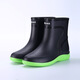 Xlzt Bottes de pluie à quatre saisons pour hommes Léger non glissa-tube à tube de pêche chaussures de pêche à bouche à cravate
