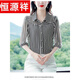 Hengyuanxiang Lotus Leaf Chiflar Chiffon Room для женщин в летнем новом стиле Мать Мать Большой размер модный возраст, красивая модная маленькая рубашка, цветочная рубашка (семи четверти рукава) Роза 967# 3xl Рекомендуется 130-139Jin [Джин равняется 0,5 кг]