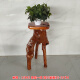 
Pupan Shengyu direct sale solid wood root carved shelf natural tree roots whole multi-layer bonsai fish tank base original 15921 double layer