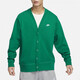 Nike (Nike) Veste pour hommes 2025 Spring Nouvelle mode V-coll tricoté Pull à vent décontracté veste de sport FN3899-365 S