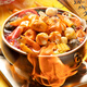 Haixin [59 yuan opcional 5 piezas] actualización de la serie fresca de la serie fresca bolas de pescado zapatillas de camarón bolas de carne combinación caliente combinación de fujian especialidades brochetas jugo de cerdo pequeñas bolas de pescado 500g