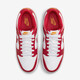 Nike (Nike) Chaussures masculines Dunk Low Retro Sports Chaussures Blancs et Red Trendy Top Lightweight Casual Shoes DD1391-602 44.5