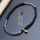 LEMIAO half-life smoke purple agate chalcedony bracelet bracelet for women genuine cigarette purple half bracelet bracelet for women double circle