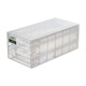 Sungsa egg storage box refrigerator storage box double-layer drawer-type egg crisper household multi-layer egg box double-layer transparent egg box*1