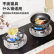 Yibaili gas stove bracket cast steel thickened gas stove bracket anti-slip stove stand support wok rack small milk pot two-in-one kitchen four-claw and five-claw universal stove shelf 2378
