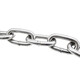 Hesdige 304 stainless steel chain iron chain lifting chain guardrail chain chandelier thick iron chain swing chain Jingcang flash delivery 5mm thick 1 meter long JG-1907