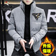 
Woodpecker (TUCANO) cotton coat men's coat men's autumn and winter new thick cotton coat men's shiny leather feather casual down jacket men's winter cotton jacket men's clothing 1808 black XL 125-140Jin [Jin equals 0.5 kg]