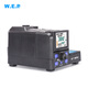 W.E.P982D-I high-precision tweezer-type soldering station double-headed soldering iron chip component 0201 desoldering 0402 electric heating clip 982D-I tweezers soldering station package one (5 pairs of heads sent) 177*152*110 MM