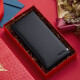 Emperor Paul WILLIAMPOLO wallet men's long top-layer cowhide wallet fashionable business wallet vertical two-fold wallet gift box business black 201500 Chinese Valentine's Day gift for boyfriend