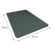 Oruzhe diatom mud absorbent floor mat bathroom non-slip mat carpet bathroom door mat dark green 40*60cm