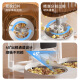 DML Dimenglai Cat Food Automatic Feeder Cat Intelligent Remote Control Dog Food Timing Quantification Cat Bowl Video 5L Smart WiFi APP Control + Stainless Steel Double Bowl