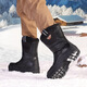 Halcón resistente al frío Minus botas de lana de 40 grados Peluces integradas de piel Integrada Invierno calientes calientes de algodón noreste al aire libre 6627 botas de montar de invierno estilo de lana engrosada 38 sports sports size