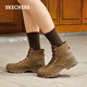 
Skechers women's boots summer mid-top retro women's shoes classic versatile Martin boots sports casual mid-tube boots snow boots 113399