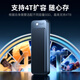 NEWQ雷电4/3移动固态USB4.0硬盘盒双盘位M.2 NVMe sata磁盘阵列raid硬盘盒手机直连适用ipad笔记本电脑 USB4.0硬盘盒【不支持RAID】
