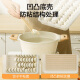 Made in Tokyo, 4-layer, 4-lid dumpling box, refrigerator storage box, crisper box, large capacity, microwaveable