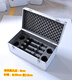 Aluminum alloy storage box, sampling box, wide-mouth bottle box, oil sample box, water quality testing box, sampling box, fixative storage box, four 500ml wide-mouth bottles + four 100ml syringes