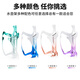 Captain Tas Water Bottle Rack Bicycle Water Cup Rack Mountain Road Bike Universal Alloy Gradient Water Cup Bracket Equipment White Purple Gradient